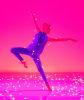 NEW - Boys/Mens Dance Leggings (Shiny Spandex) - Image 4 of 0