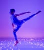 NEW - Boys/Mens Dance Leggings (Shiny Spandex) - Image 5 of 0
