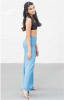 High Waisted Palazzo Pants (Shiny Spandex) - Image 2 of 0
