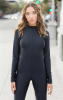 U - Mock Neck Long Sleeve Unitard (Holographic) - Image 2 of 0