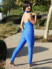 Mock Neck Unitard (Shiny Spandex) - Image 2 of 0