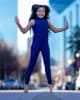 NEW - Sleeveless Mock Neck Unitard (Spandex) - Image 2 of 0