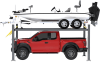 BendPak HD-75BXT Vehicle & Boat Storage Lift w/Ex-Length - Image 2 of 0
