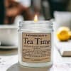Tea Time Handcrafted Soy Wax Candle - Image 1 of 0