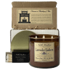 Lavender Embers Soy Wax Cande Gift Box three wick - Image 2 of 0