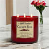 Cocoa and Rose Soy Wax Candle three wick - Image 1 of 0
