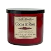 Cocoa and Rose Soy Wax Candle three wick - Image 3 of 0