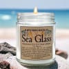 Sea Glass Handcrafted Soy Wax Candle - Image 1 of 0