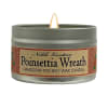 Poinsettia Wreath Tin Candle - Image 3 of 0