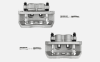 Rear Disc Brake Rotors Pads & 2x Left & Right Brake Calipers  2002 Ford F-450 Super Duty XLT Cab & Chassis - Conventional 2-Door 6.8L - Image 1 of 0