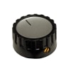 246-381-000 Christie Automotive 1" Knob Black 1/4" Shaft (520570-041) - Image 1 of 0