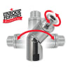 8940171569 Chicago Pneumatic Air Flex Fitting 1/4" Npt - Image 2 of 0