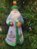 Polish Glass Charleston Hospitality Santa Ornament - Image 1 of 0