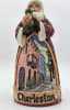 Charleston Rainbow Row Jim Shore Santa Ornament - Image 2 of 0