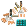 Premium 48 Piece MIG Torch Consumable Kit - Compatible w/ 3 Prospot Torches - Image 1 of 0