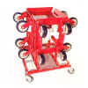 DJS Fabrications 00115-2 Mobile Dolly Station with 2 DJS-00102 Dollies - Image 1 of 0