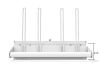 Wall Mount Apron Storage Rack<br>Bar - Image 3 of 0