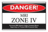 Radiation Warning Sign<br>"MRI Zone" - Image 5 of 0