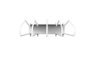 Wall Mount Apron Storage Rack<br>Swing Arm - Image 2 of 0