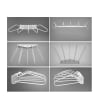 Wall Mount Apron Storage Rack<br>Swing Arm - Image 5 of 0
