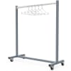 Mobile Apron Storage Rack<br>Hanger Style - Image 3 of 0