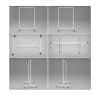 Mobile Apron Storage Rack<br>Hanger Style - Image 5 of 0