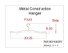 X-Ray Apron Hanger<br>Metal Construction - Image 4 of 0