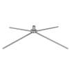 9.84'_Small_Feather_Flag_X_Base_Single_Sided - Image 4 of 0
