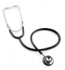 Classic Stethoscope McKesson Black 1-Tube 22 Inch Tube Double Sided Chestpiece - Image 1 of 0