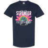 SC Soft You Are Stronger front print-Navy - Image 3 of 0