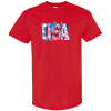 SC Soft Pattern Letter USA - Red - Image 3 of 0