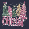 SC Soft Merry Christmas Trees on LS - Navy - Image 2 of 0