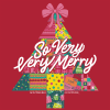SC Soft So Very Merry Tree - Red - Image 2 of 0