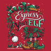 SC Classic Express Your Elf on LS - Red - Image 2 of 0
