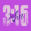SC Comfort John 3:16 - Neon Violet - Image 2 of 0