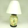 Sgraffito Bird and Tulips Lamp (MTO) $355 - Image 1 of 0
