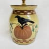 Crow on Pumpkin Baby Lamp (MTO) $215 - Image 2 of 0