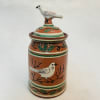 Stag Pot with Bird Lid (MTO) $225 - Image 2 of 0