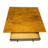 42 Inch Square Coffee Table with Shelf & Drawer (MTO) $1350 - Image 4 of 0