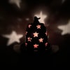 Pumpkin Star Luminaire with Base (MTO) $155 - Image 2 of 0