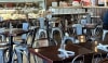 Pewter Tolix-Style Metal Restaurant Chair | Stackable - Image 3 of 0
