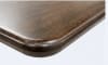 Solid Plank European Beech Wood Restaurant Tabletop | Walnut Finish - Image 2 of 0