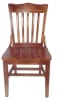American Educator Wood Dining Chair w Saddle Seat - Image 2 of 0