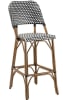 Rattan Bistro Restaurant  Bar Stools - Image 2 of 0