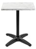 White Carerra Outdoor Laminate Restaurant Table Top - Image 3 of 0