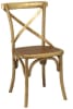 Cross Back  Rustic Natural Farm House Chair - Image 1 of 0