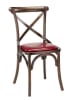 Cross Back  Rustic Natural Farm House Chair - Image 2 of 0