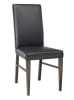 Wood Grain Metal High Back Dining Chair - Image 1 of 0