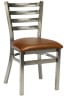 Distressed Clear Ladder Padded Seat - Image 1 of 0