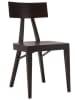 Modern T Wood Back Wood Chair - Image 1 of 0